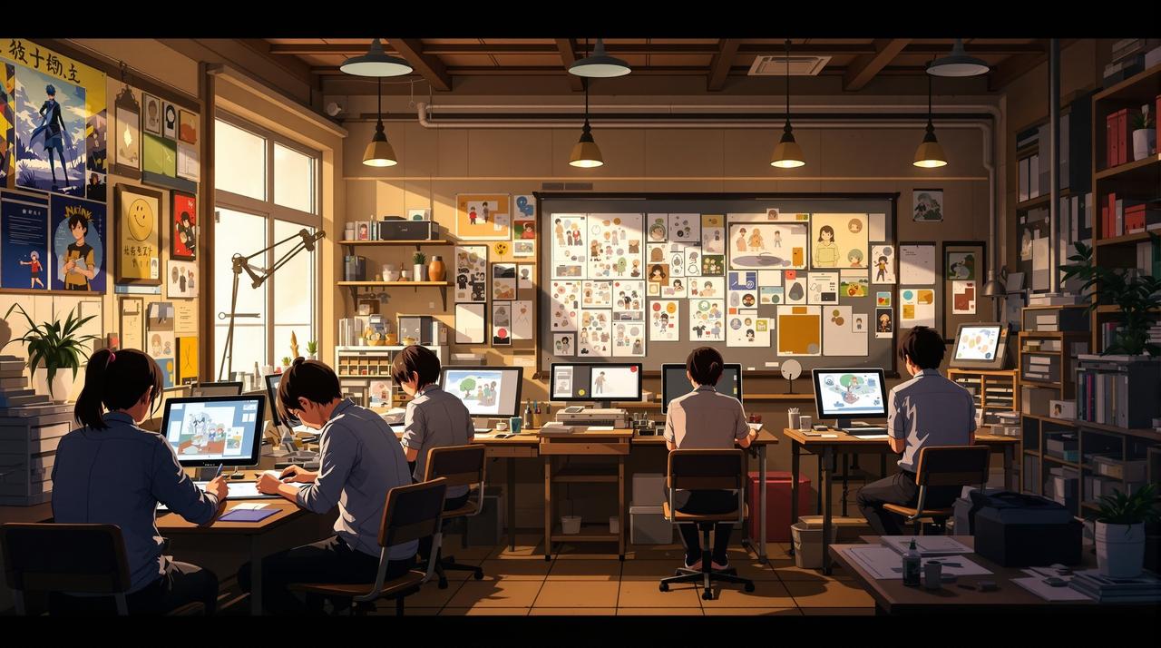 动漫漫画精选专题：动画制作幕后揭秘：动漫漫画带你走进MAPPA工作室的一天
